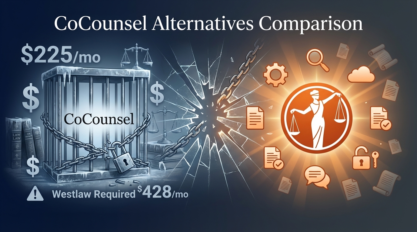Top 7 CoCounsel (formerly Casetext) Alternatives for Lawyers (2026)